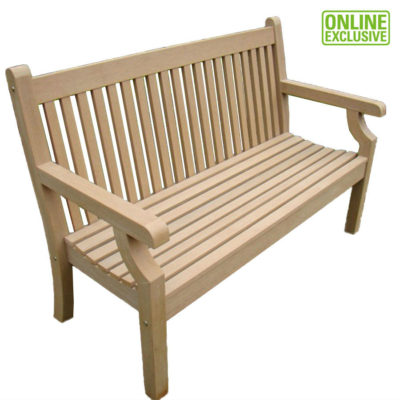 Sandwick Winawood 2-Seater Bench – Teak-Effect